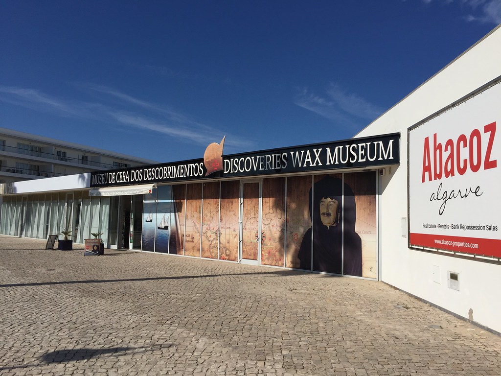 Fachada do Museu de Cera dos Descobrimentos